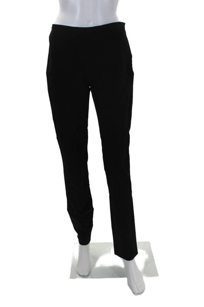 Joseph Womens Flat Front Mid-Rise Skinny Pants Trousers Pants Black Size 40