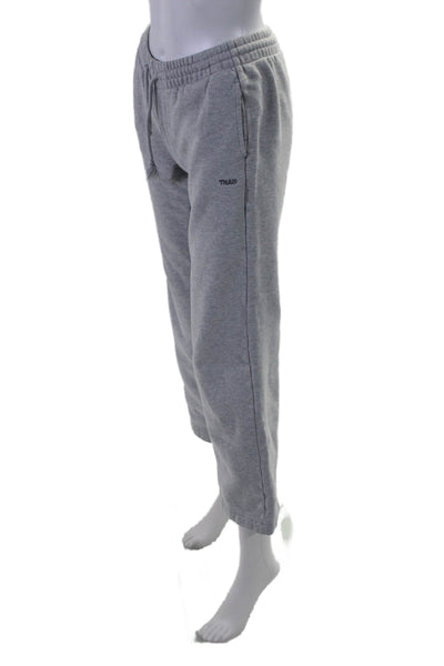 TNA Womens Pull On High Rise Sweat Fleece Pants Gray Size Extra Extra Small