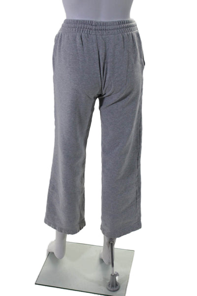 TNA Womens Pull On High Rise Sweat Fleece Pants Gray Size Extra Extra Small