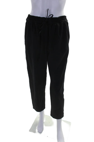 Lululemon Women's Drawstring Waist Straight Leg Sweatpants Black Size S