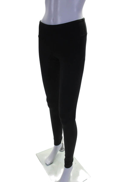 Lululemon Womens Solid Black Pull On Ankle Pants Leggings Size 4