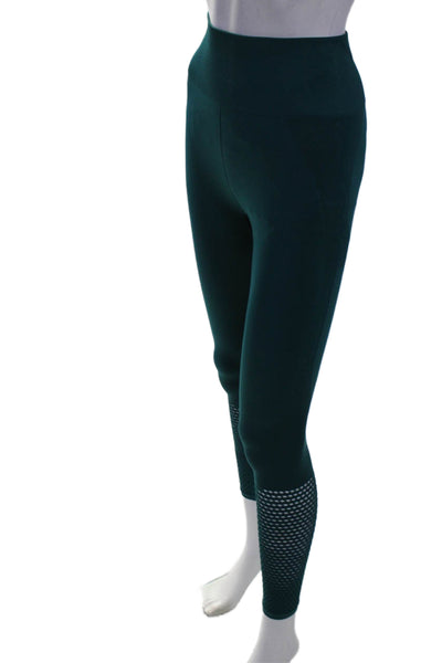 Fabletics Women's High Waist Full Length Two Piece Leggings Set Green Size XS