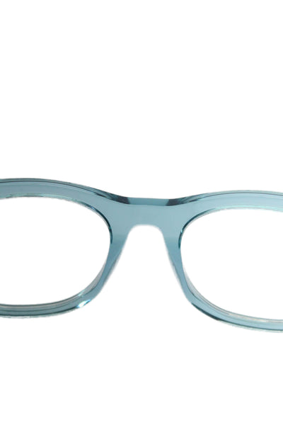 Colors In Optics Womens Thick Square Frame Fashion Glasses Plastic Blue