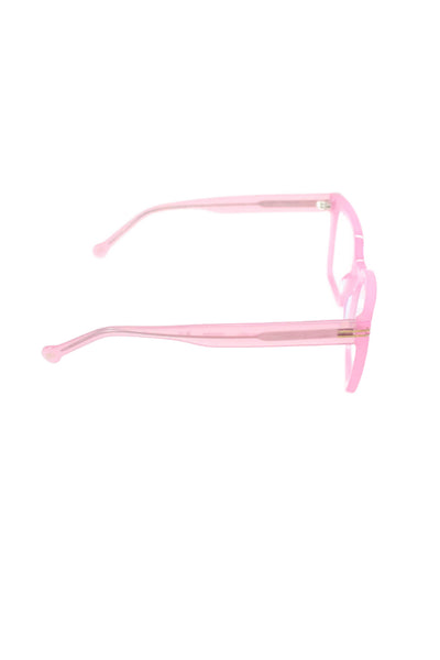 Colors In Optics Womens Square Frame Blue Light Glasses Pink