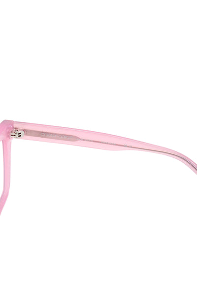 Colors In Optics Womens Square Frame Blue Light Glasses Pink