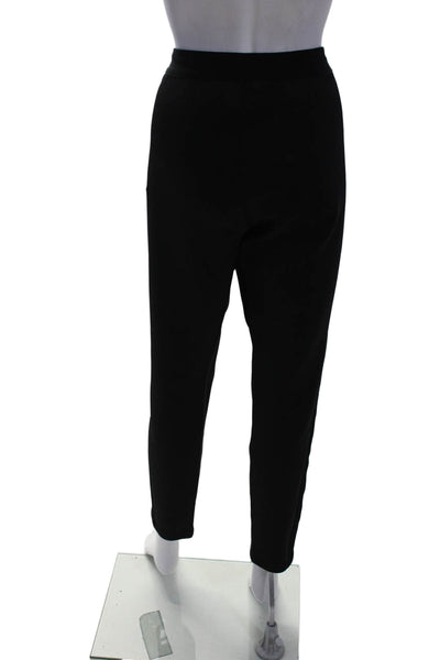 Elie Tahari Sport Womens Pull On High Rise Slim Leg Pants Black Size Extra Large