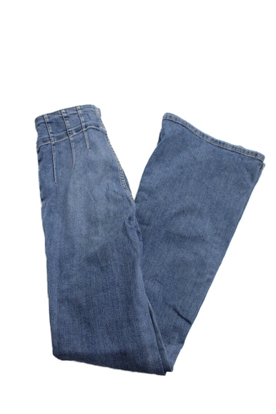 We The Free Women's High Waist Medium Wash Bootcut Denim Pants Size 25