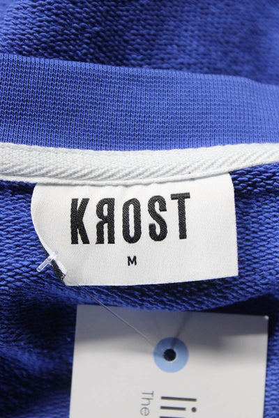 Krost Womens Pullover Crew Neck Someone Special Sweatshirt Blue Size Medium