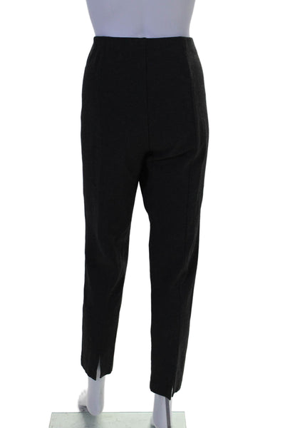 Eileen Fisher Womens Elastic Waist Pull On Ankle Slit Leggings Gray Size M