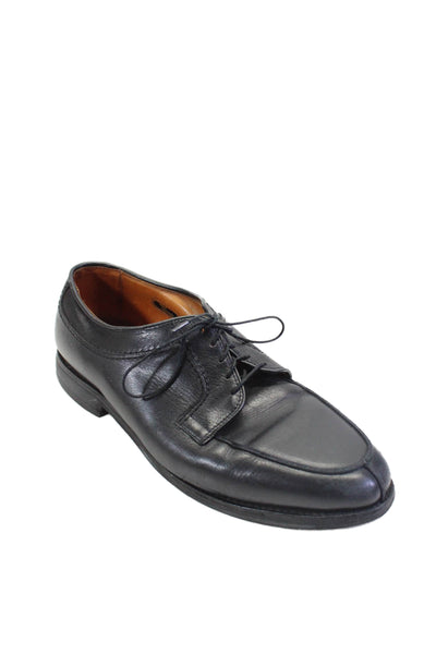 Allen Edmonds Mens Leather Lace Up Low Top Oxford Dress Shoes Black Size 10