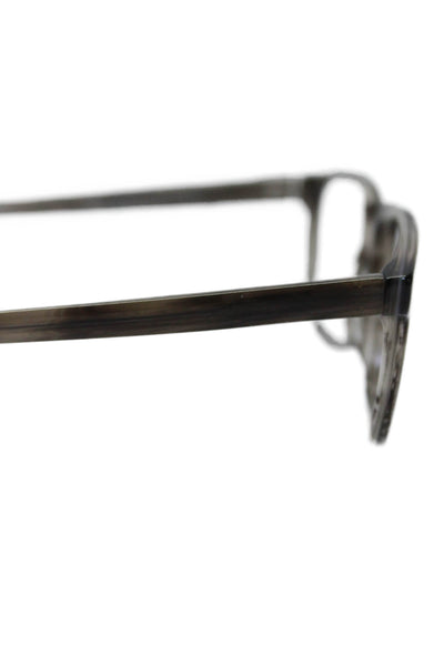 Warby Parker Womens Thin Square Frame Eyeglasses Frames Plastic Gray