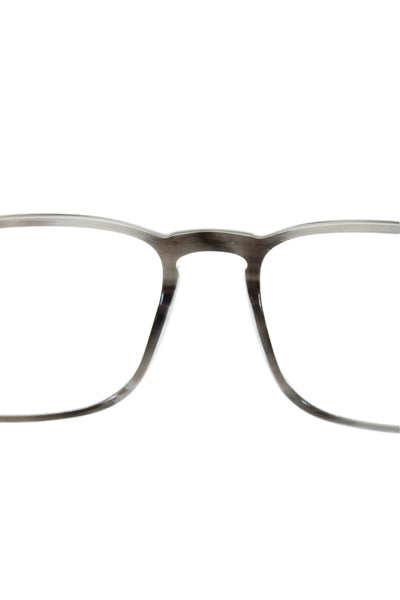 Warby Parker Womens Thin Square Frame Eyeglasses Frames Plastic Gray