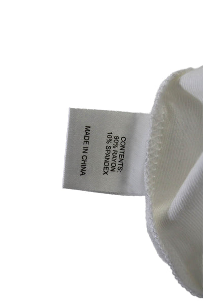 Capsule 121 Womens White Hooded Sleeveless Blouse Top Size S