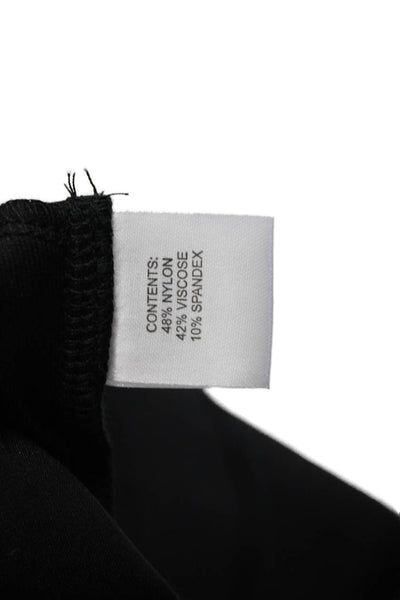 Capsule 121 Womens Back Zip Knit Mini Pencil Skirt Black Size Extra Small