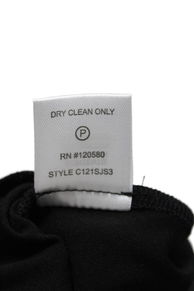 Capsule 121 Womens Back Zip Knit Mini Pencil Skirt Black Size Extra Small