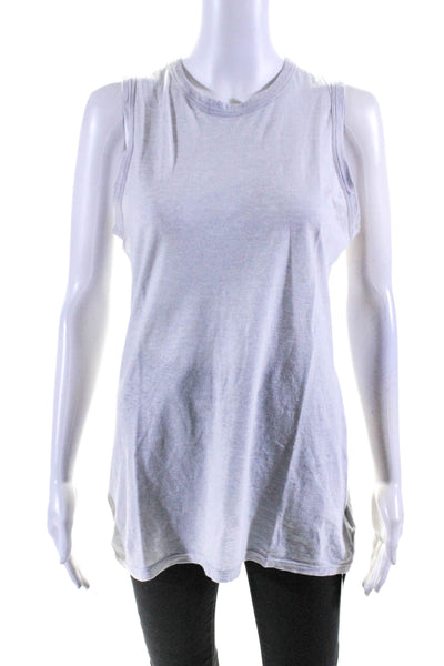 Standard James Perse Women's Round Neck Sleeveless Tank Top Gray Size 3