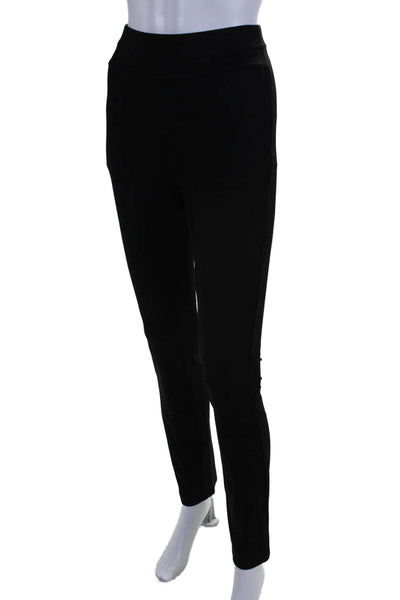 Capsule 121 Womens Stretch Flat Front Two Pocket Mid-Rise Pants Black Size XS