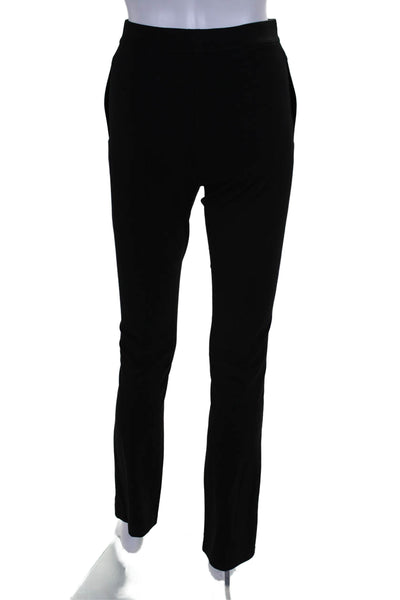 Capsule 121 Womens Stretch Flat Front Two Pocket Mid-Rise Pants Black Size XS