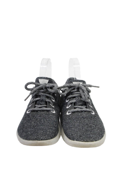 Allbirds Women's Round Toe Lace Up Rubber Sole Sneakers Gray Size 8