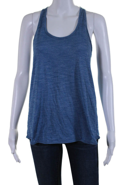 Lululemon Women's Sleeveless Scoop Neck Racerback Tank Top Blue Size 6