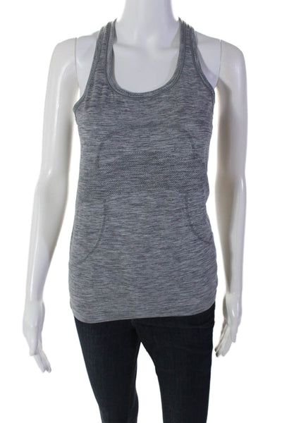 Lululemon Women's Scoop Neck Sleeveless Workout Tank Top Gray Size S