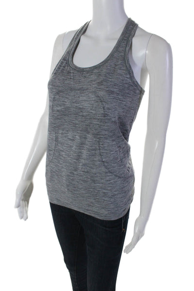 Lululemon Women's Scoop Neck Sleeveless Workout Tank Top Gray Size S