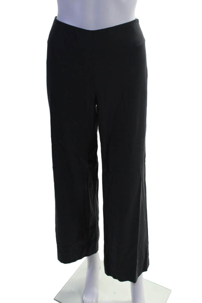 Vince Womens Textured Pleated Straight Leg Lined Dress Pants Gray Size 2