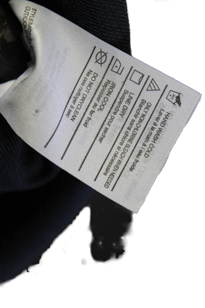 Vince Womens Textured Pleated Straight Leg Lined Dress Pants Gray Size 2