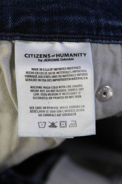 Citizens of Humanity Women's High Waist Distress Skinny Denim Pants Size 27