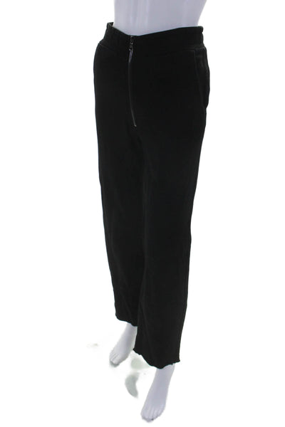 Cotton Citizen Womens High Rise Sweat Pants Black Cotton Size Extra Small