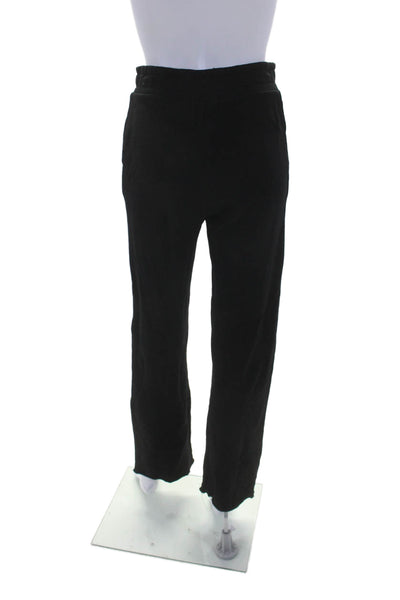 Cotton Citizen Womens High Rise Sweat Pants Black Cotton Size Extra Small