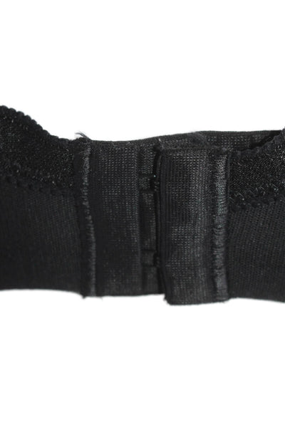 Chantelle Womens Thick Strap Underwired Bra Net Black Size 34A