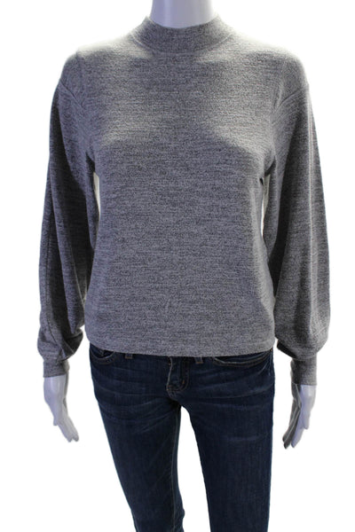 Rag & Bone Womens Long Sleeves Turtleneck Sweater Gray Size Extra Small