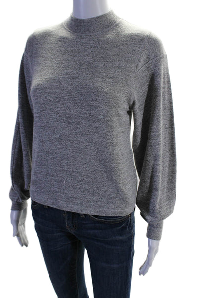 Rag & Bone Womens Long Sleeves Turtleneck Sweater Gray Size Extra Small