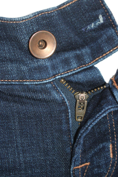 J Brand Womens Blue Medium Wash Mid-Rise Lovestory Flare Leg Jeans Size 25