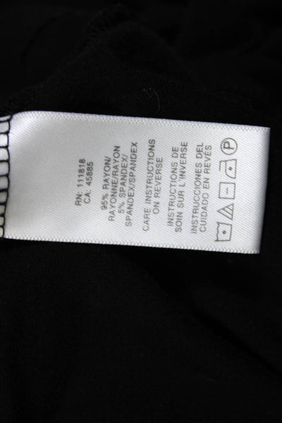 Michael Michael Kors Womens Sleeveless Scoop Neck Knit Top Black Size Small