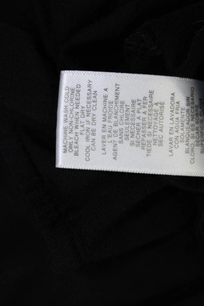 Michael Michael Kors Womens Sleeveless Scoop Neck Knit Top Black Size Small