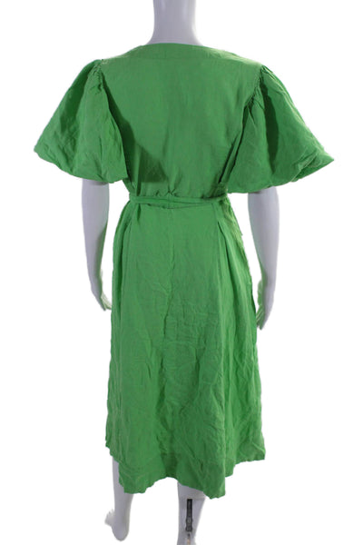 Nicholas Womens Troy Dress Green Size 12R 13682579