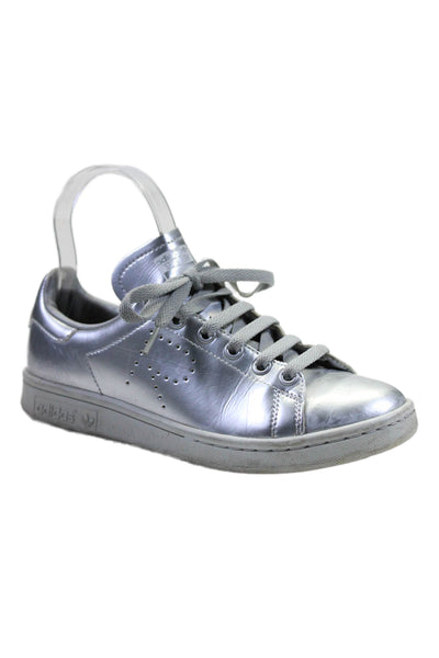 Adidas stan smith womens silver online