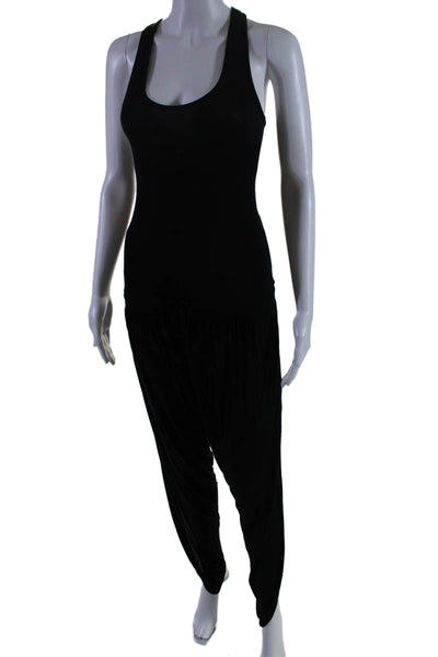 Young Fabulous & Broke Womens Sleeveless Jumpsuit Black Size Extra Small