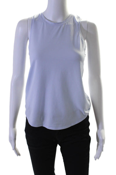 Lululemon Womens Sleeveless Crew Neck Pullover Tank Top Periwinkle Blue Size 6