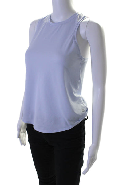 Lululemon Womens Sleeveless Crew Neck Pullover Tank Top Periwinkle Blue Size 6