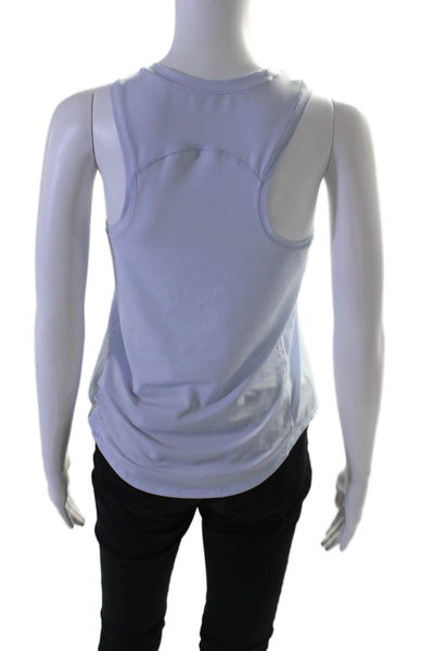 Lululemon Womens Sleeveless Crew Neck Pullover Tank Top Periwinkle Blue Size 6