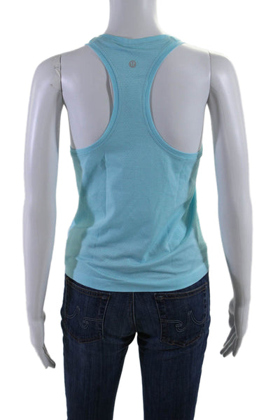 Lululemon Women's Scoop Neck Racerback Athletic Tank Top Blue Size S