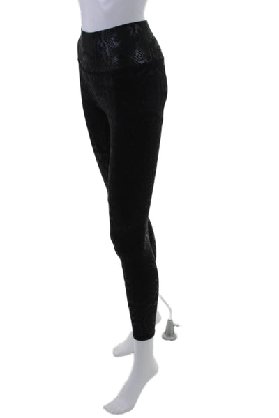 Lululemon Women's High Waist Full Length Textured Leggings Black Size S