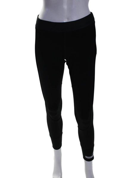 Adidas by Stella McCartney Womens Pull On High Rise Leggings Black Size Small