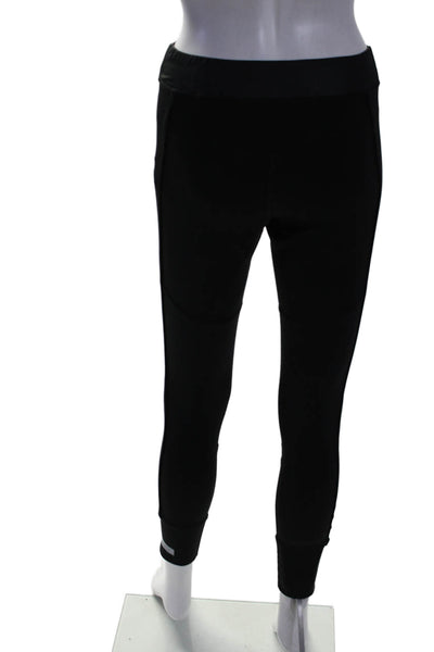 Adidas by Stella McCartney Womens Pull On High Rise Leggings Black Size Small