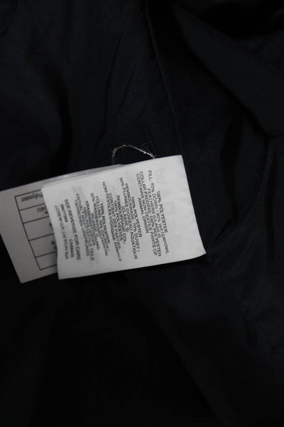 J Crew Womens Quilted Textured Mock Neck Full Zip Vest Jacket Gray Size XS