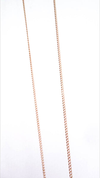 Stevie Wren Womens 14K Rose Gold Diamond XOXO Pendant Necklace 17" 5g