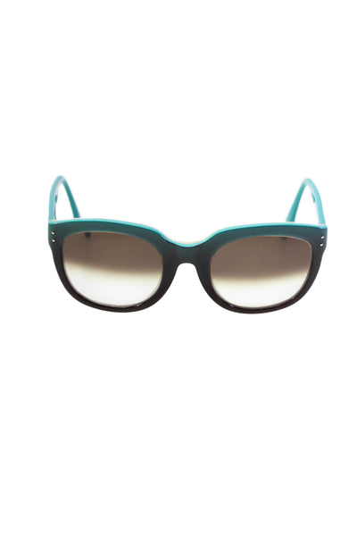 Coach Womens Turquoise Gradient L035 Casey 51mm 22mm 135mm Sunglasses